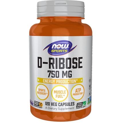 Now Foods Sports D-Ribose 750Mg 120 Vcaps