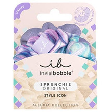 Invisibobble Sprunchie Alegria Chant Get Enough Hair Band 2 Pieces