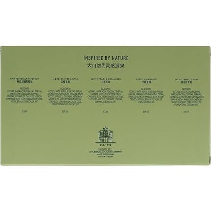 4711 Acqua Colonia Eau De Cologne Miniature Set Myrrh & Kumquat Pink - Image 3