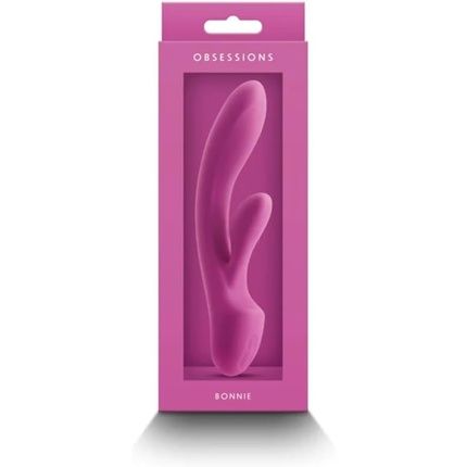 Ns Novelties Obsessions Bonnie Dark Pink Vibrator 19.5 X 3.1 X 3.8 Cm