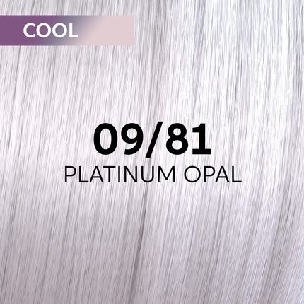 Shinefinity Platinum Opal 09/81 Shade Hair Color 60Ml - Image 3