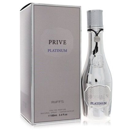 Riiffs Prive Platinum Eau De Parfum Spray 3.4 Oz 100 Ml For Men