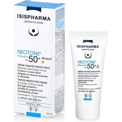 Isispharma Neotone Radiance Prevent Spf 50+ Tinted Moisturizer For Face - Image 3