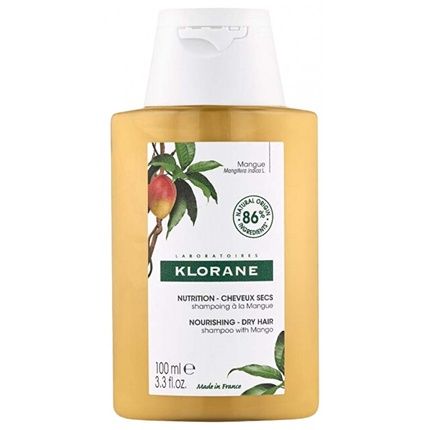 Klorane Nourishing Treatment Shampoo With Mango Butter 100Ml