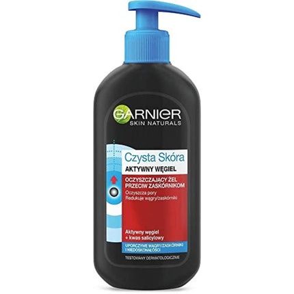 Skin Naturals Pure Skorra Intensive Activated Charcoal Cleansing Gel