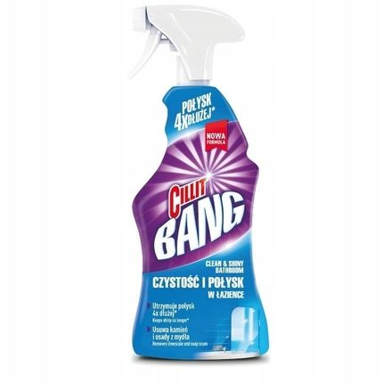 Cillit Bang Power Cleaner Universal Cleaning Agent Cleanliness And Shine In The Bathroom 750Ml