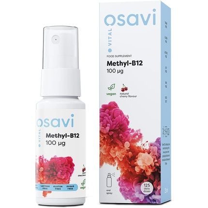 Osavi Methyl-B12 Oral Spray 100Mcg Cherry Flavor 25Ml