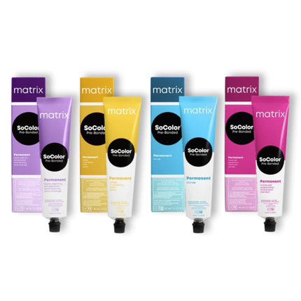 Matrix Socolor Permanent Hair Color Pre-Bonded And Extra Coverage 3Oz Tubes - Image 4