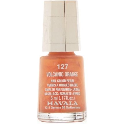 Mavala 5Ml Nail Polish 127 Volcanic Orange