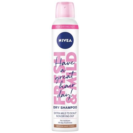 Nivea Fresh Revive Dry Shampoo For Medium Hair Shades 200Ml