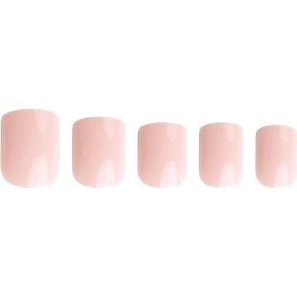 Invogue Dusty Pink Square Nails 24 Pieces - Image 3