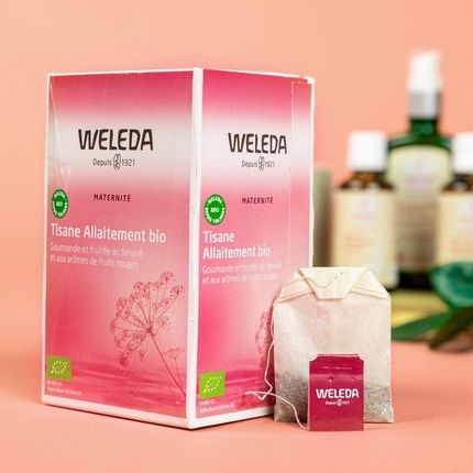 Weleda Maternity Breastfeeding Herbal Tea Red Fruits Organic 20 Sachets - Pack Of 2