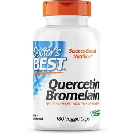 Doctor'S Best Quercetin Bromelain Immunity Support 180 Vc 180 Count