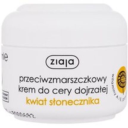 Ziaja Anti-Wrinkle Face Cream With Sunflower Oil For Mature Skin 50Ml