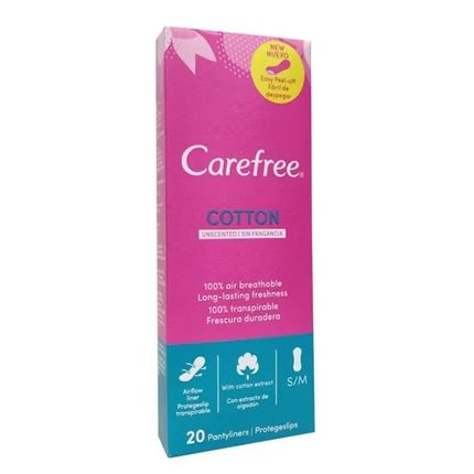 Carefree Carefree Slip Cotton 20 Units