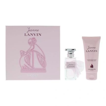 Lanvin Jeanne 2-Piece Gift Set: Eau De Parfum 50Ml And Body Lotion 100Ml