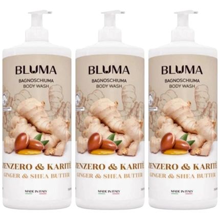 Bluma Bath 1L Ginger & Shea Butter - Body Care