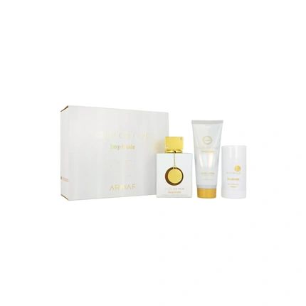Armaf Club De Nuit White Imperiale Set - Eau De Parfum 105Ml, Deodorant Stick 75G, Body Lotion 100Ml