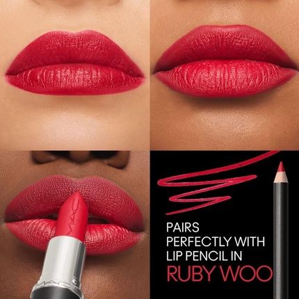 Macximal Silky Matte Ruby Woo By Mac For Women 0.11 Oz Lipstick - Image 3
