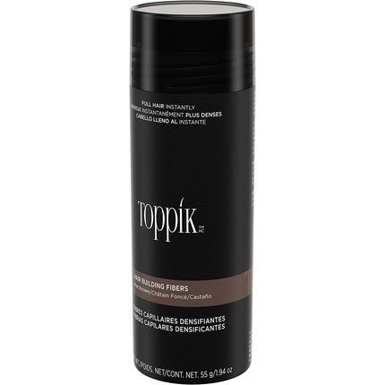 Toppik Hair Building Fibers Powder Medium Brown 55G - Image 3