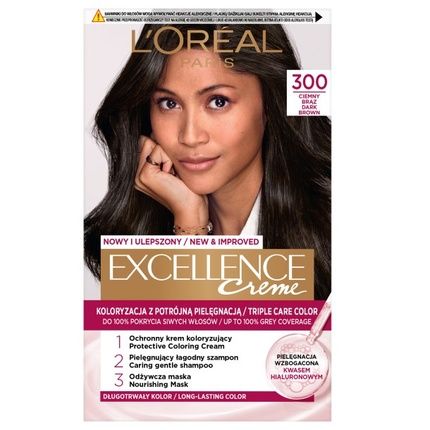 L'Oreal Excellence Creme Hair Color 3 Dark Brown