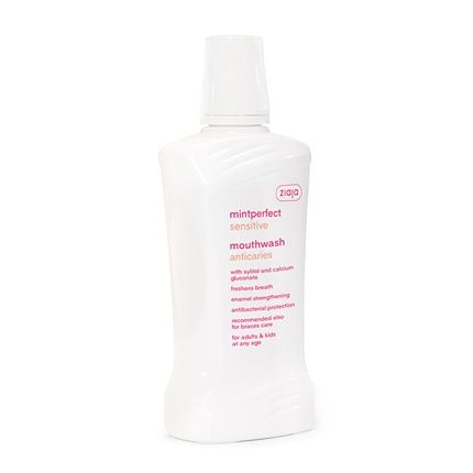 Ziaja Sensitive Mouthwash Against Tooth Decay 500 Ml