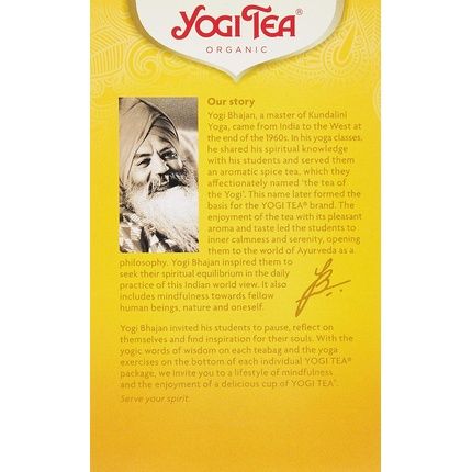 Yogi Tea Ginger Lemon 30.6G