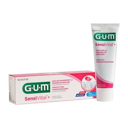 Sunstar Gum Sensivital Dual Action Toothpaste 75 Ml Mint Flavor - Image 3