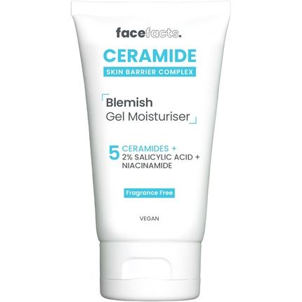 Face Facts Ceramide Blemish Gel Moisturiser 50Ml - Image 3