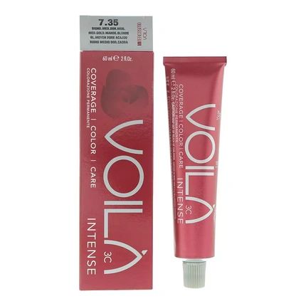 Intercosmo Voila 3C 7.35 Medium Golden Mahogany Blonde Hair Colour For Women