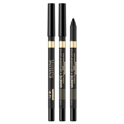 Eveline Variete Gel Waterproof Eye Pencil 01 Black 9G