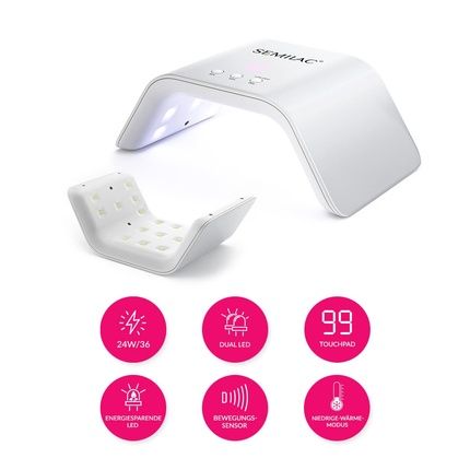Semilac Uv Led 24W/36 Lamp White - Image 3