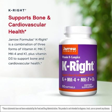 Jarrow K-Right 60 Softgels - Image 3