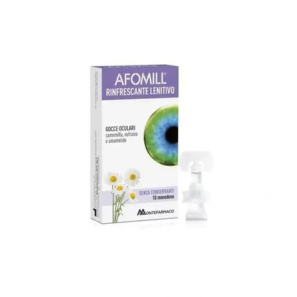 Montefarmaco Afomill Refreshing Soothing Eye Drops 10 Vials