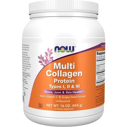 Multi Collagen Protein Types I, Ii & Iii Powder 454G