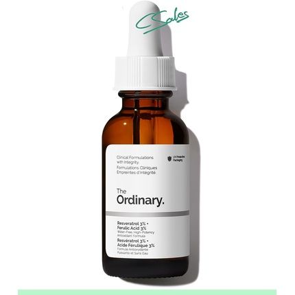 The Ordinary Original Resveratrol 3% + Ferulic Acid 3% Antioxidant Serum 30Ml