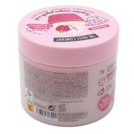 The Fruit Company Strawberry And Nata Exfoliating 400Ml - 2-In-1 Exfoliating And Soap - Image 3