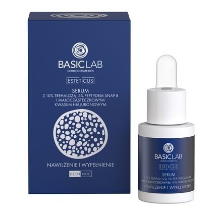 Esteticus Serum With 10% Trehalose, 5% Snap-8 Peptide, And Low Molecular Weight Hyaluronic Acid 15Ml