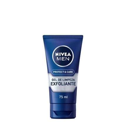 Nivea Men Protect & Care Exfoliating Cleansing Gel 75Ml