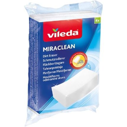 Vileda Miraclean Dirt Eraser - Ideal For Loosening Dirt On Hard Surfaces