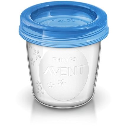 Philips Avent Storage Cup 180Ml Screw Lid Set - Pack Of 5
