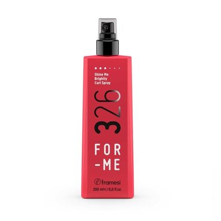 Framesi For-Me Curl & Volume Shine Me Brightly Curl Spray For Curls 200Ml