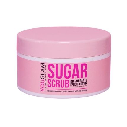 Youglma Sugar Scrub Body With Brown Sugar And Prebiotics 200 Ml