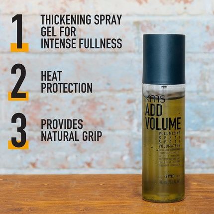 Kms Add Volume Volumizing Styling Hair Spray 6.8Oz - Image 3