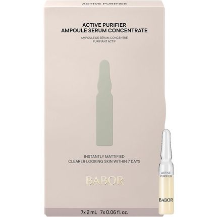 Babor Active Purifier Serum Ampoules For The Face With Tea Tree Oil