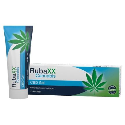 Rubaxx Cannabis Cbd Gel Cooling With Approximately 600Mg Cbd With Menthol & Peppermint Oil For Strained Muscles E.G. Back, Shoulders, Or Legs 120Ml