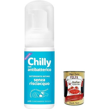 Chilly Senza Risciacquo Antibacterial Intimate Cleanser Without Rinse 100Ml