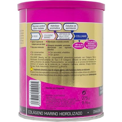 Collmar Beauty Hydrolyzed Marine Collagen With Fruits 275G