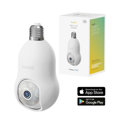 Hombli Smart Bulb Cam White