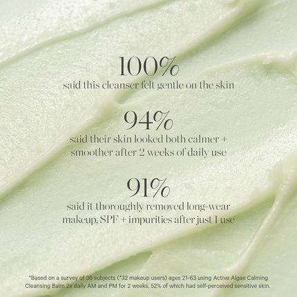 Kora Organics Active Algae Calming Cleansing Balm Balancing Facial Cleanser